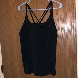 Lands End black tankini top